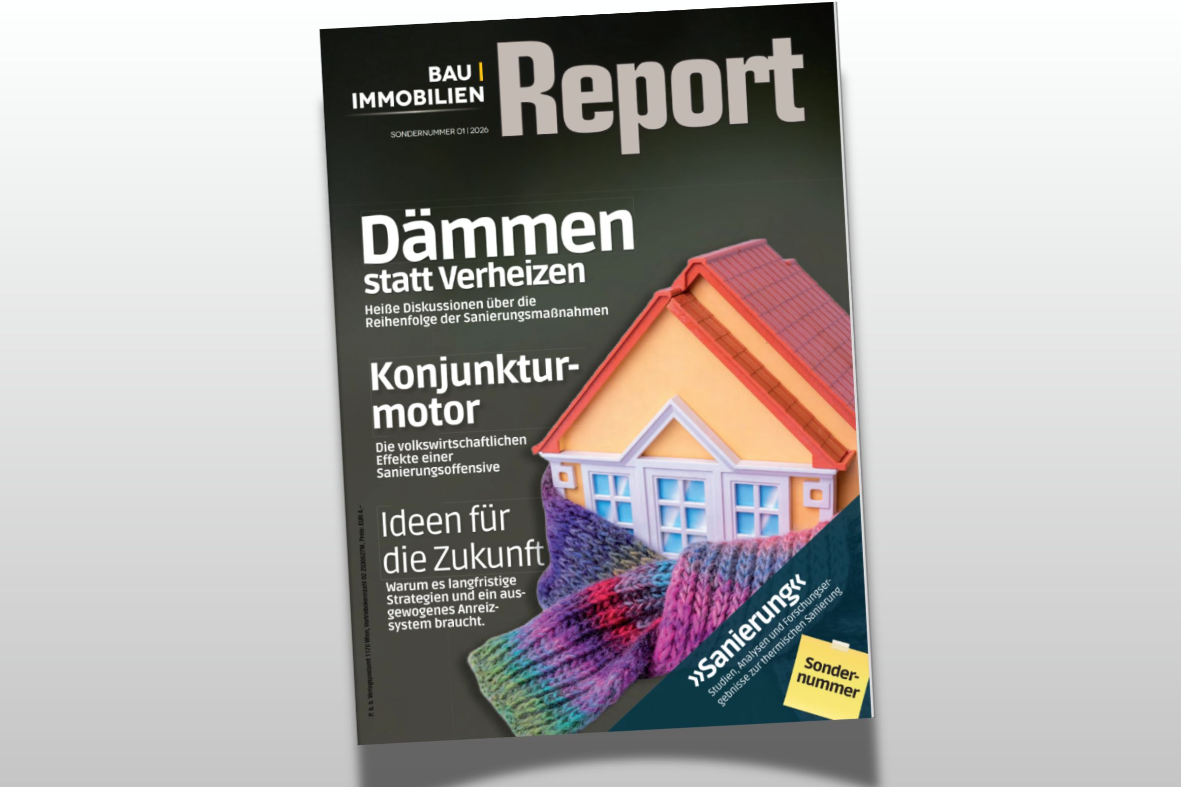 „Dämmen statt verheizen“: Sonderheft des Bau & Immobilien Report