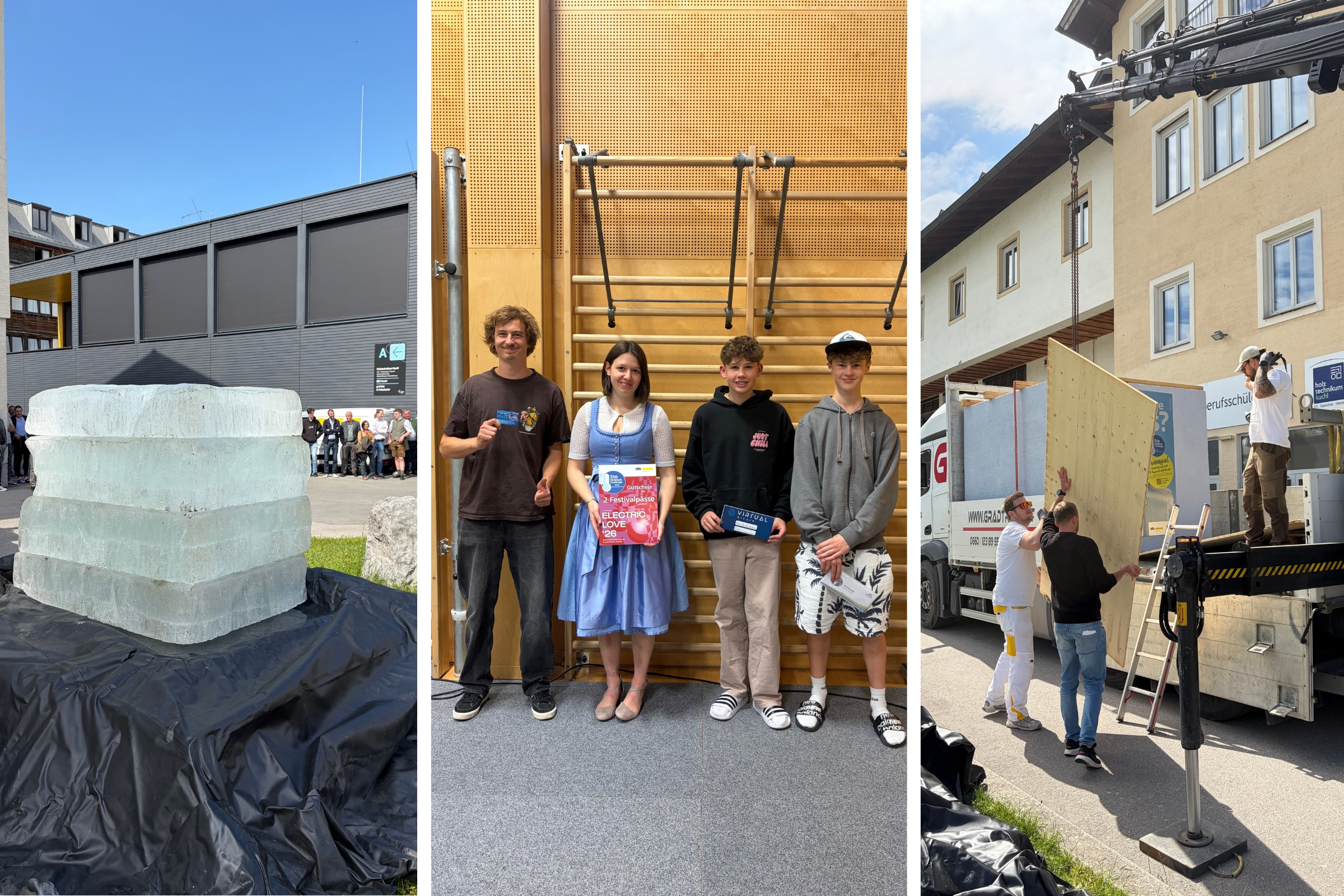 Eisblock-Challenge 2026 in Kuchl