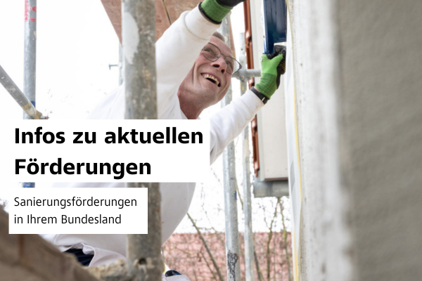 Landesförderungen für Sanierungen