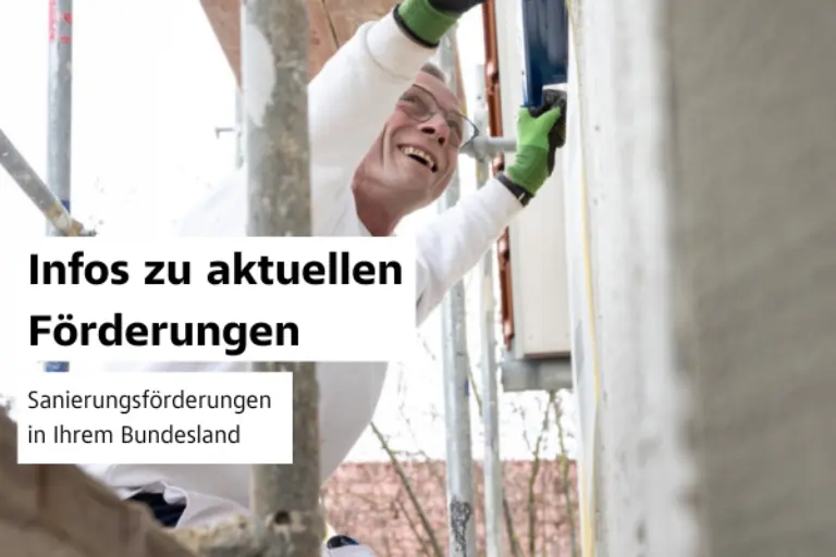 Landesförderungen für Sanierungen