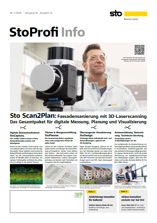 Vorschaubild StoProfi Info: Fachhandwerkerinfos 01/26