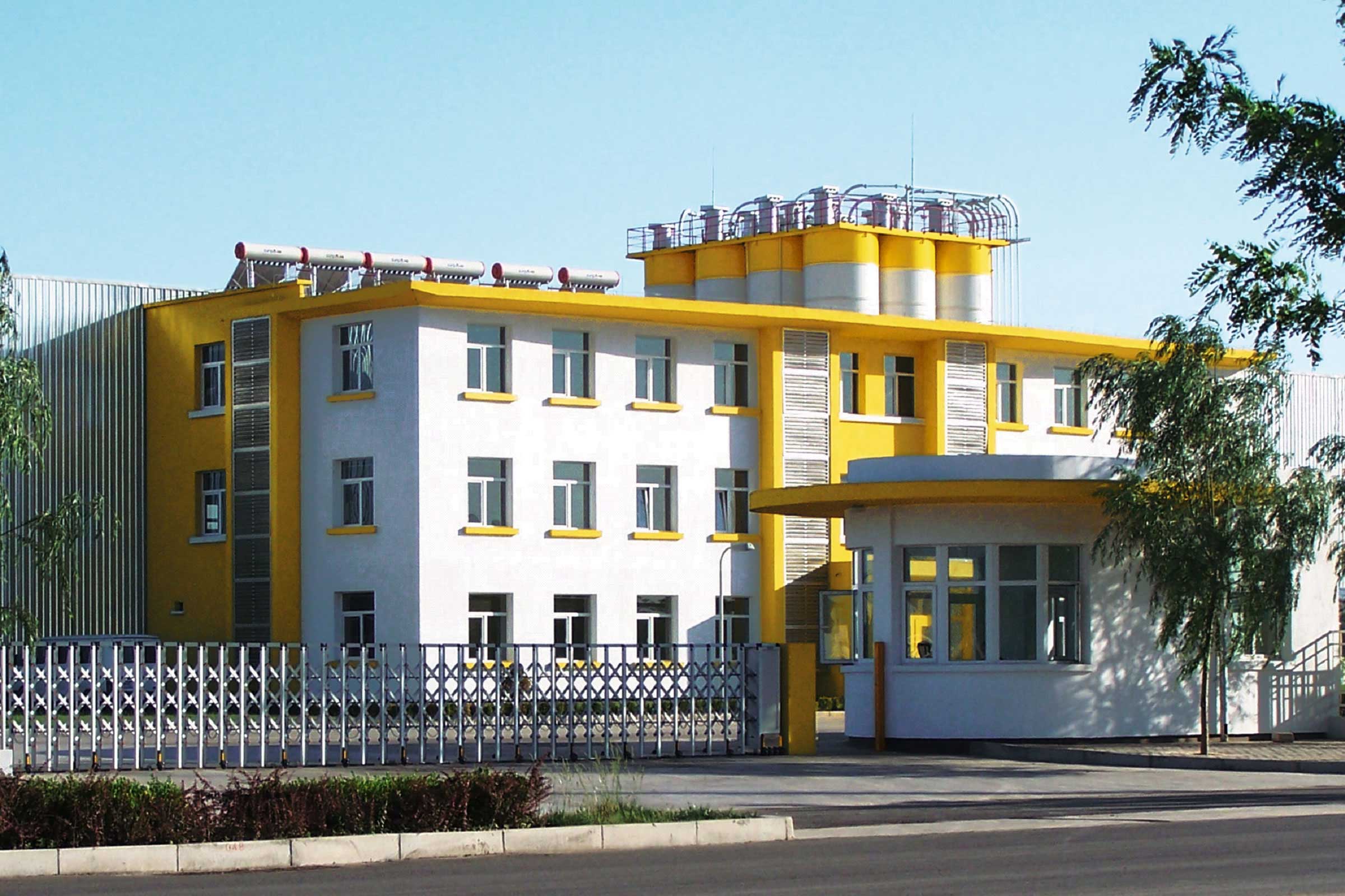 Sto-Produktions- und Verwaltungsgebäude in Langfang bei Peking/China