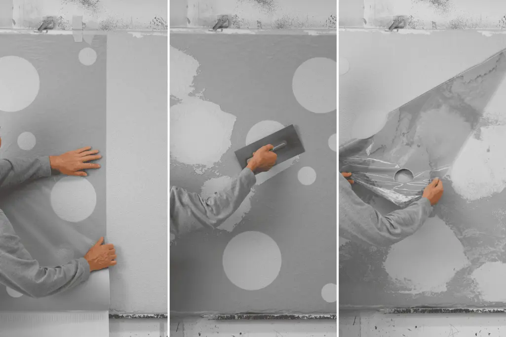 Dreiteilige Bildsequenz einer StoSignature-Technik.