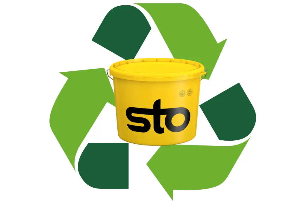 Kreislaufwirtschaft bei Sto