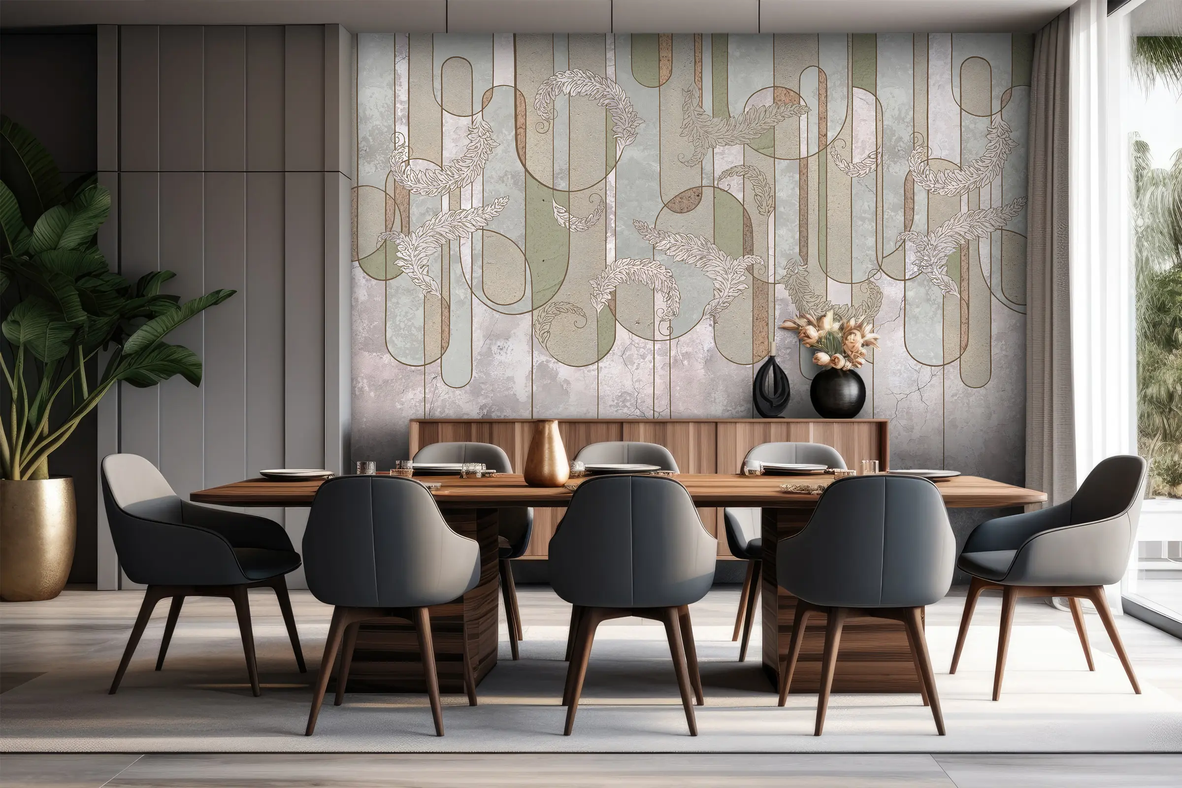 Tapete Arcaden Natural - Wandtapete StoTap Individual