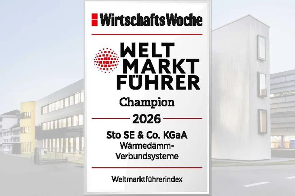 WDVS Weltmarktführer Sto 2026, Signet