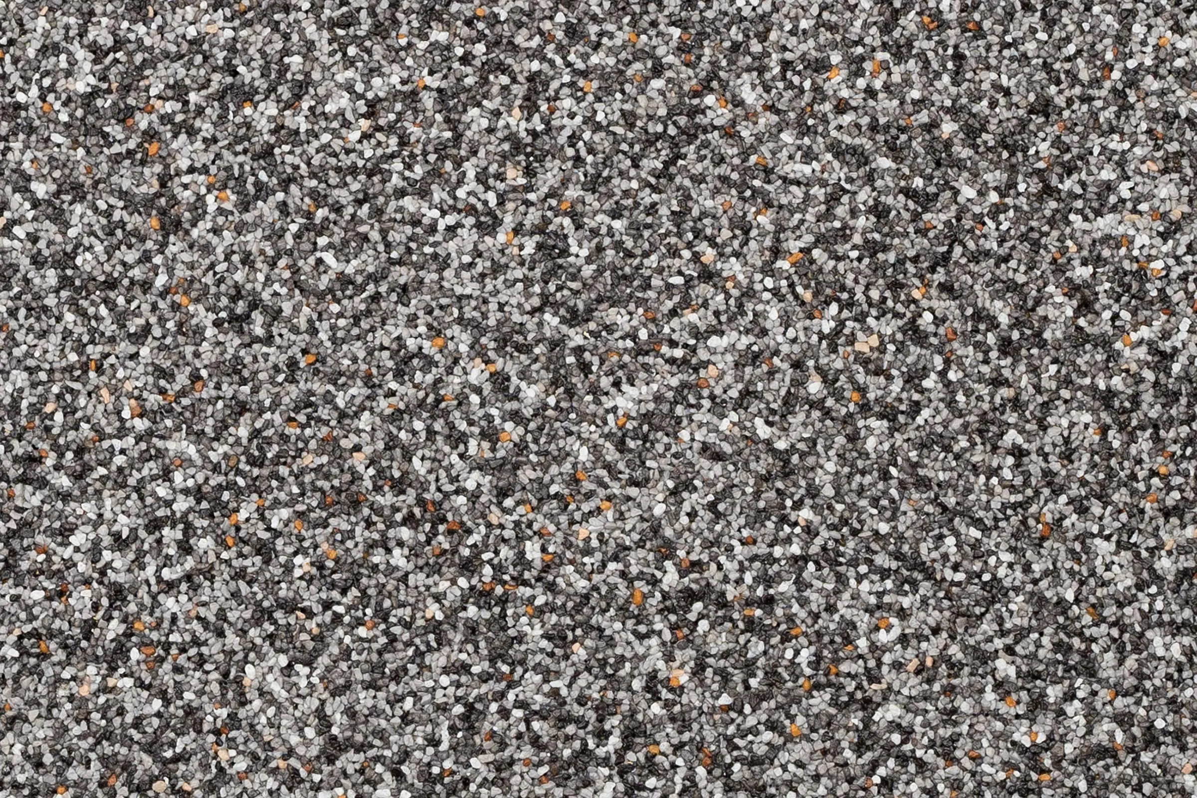 Oberfläche Mosaikputz in Kornstärke K 1,5 StoSuperlit, Anthrazit-bunt