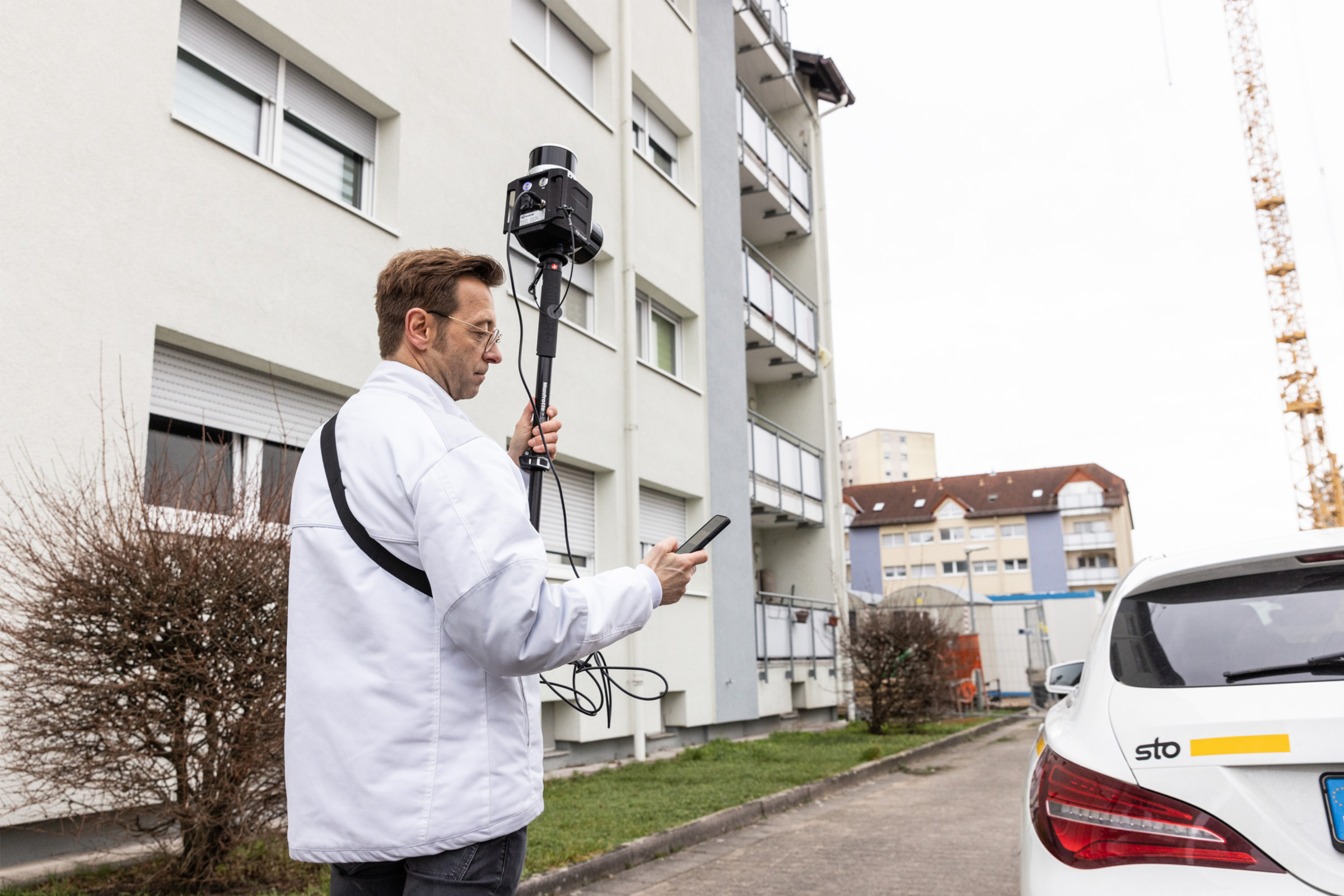 Sto Scan2Plan: Digitales Aufmaß für eine effiziente Fassadensanierung