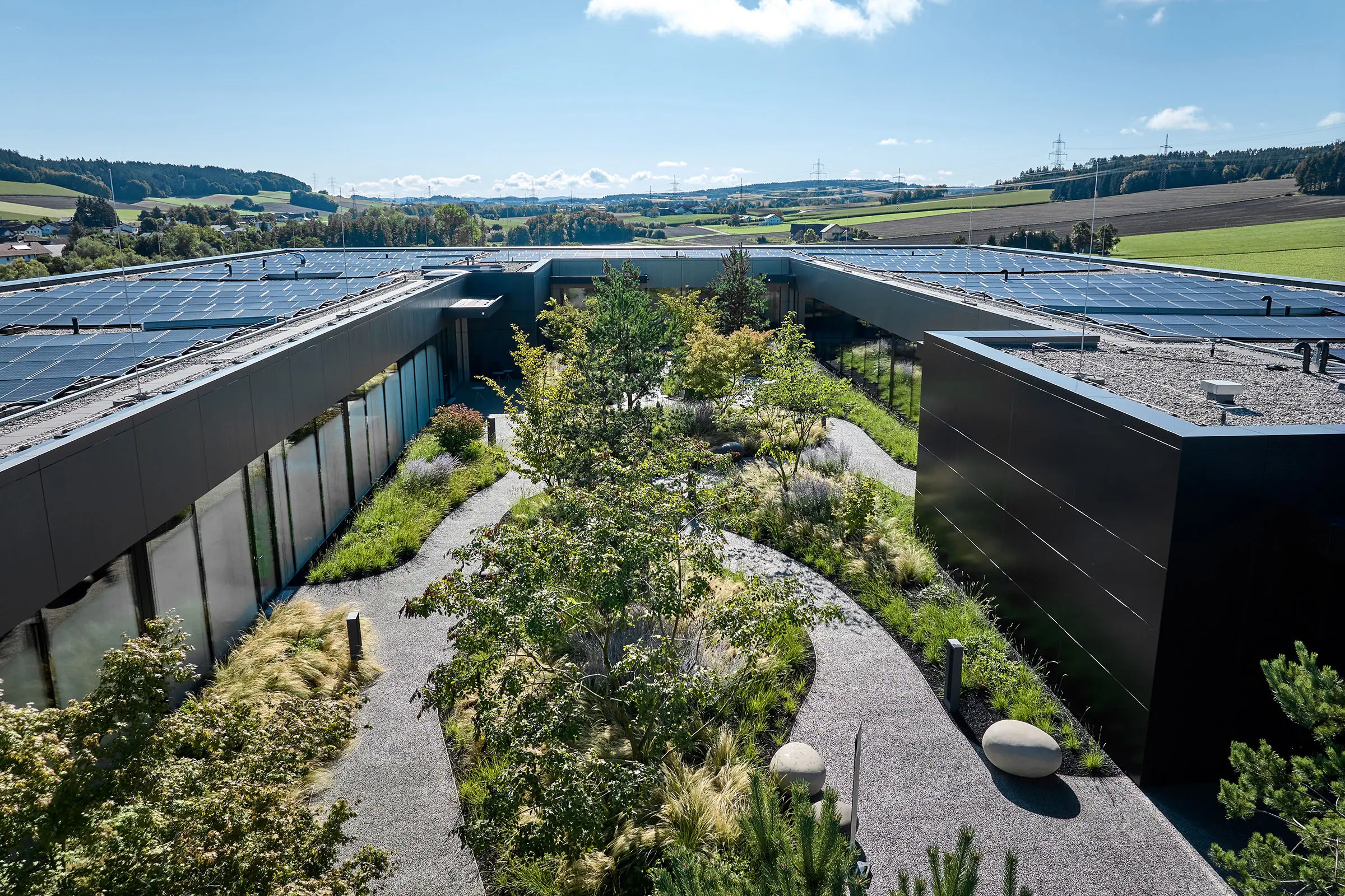 Fill Power Cube, Gurten, StoVentec Photovoltaics Inlay Paneele