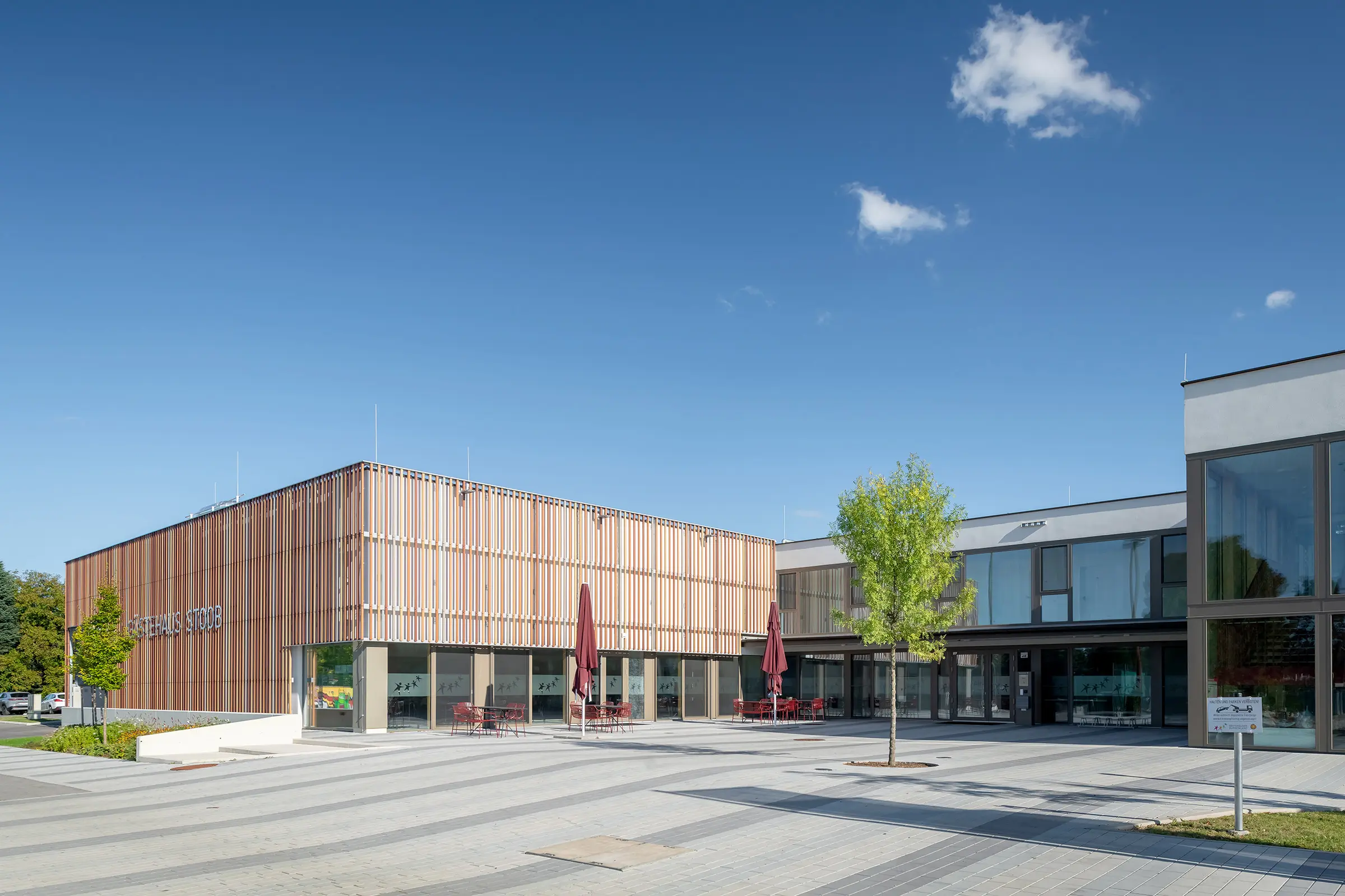 Gästehaus Stoob, Internationale Keramikfachschule, StoTherm Wood