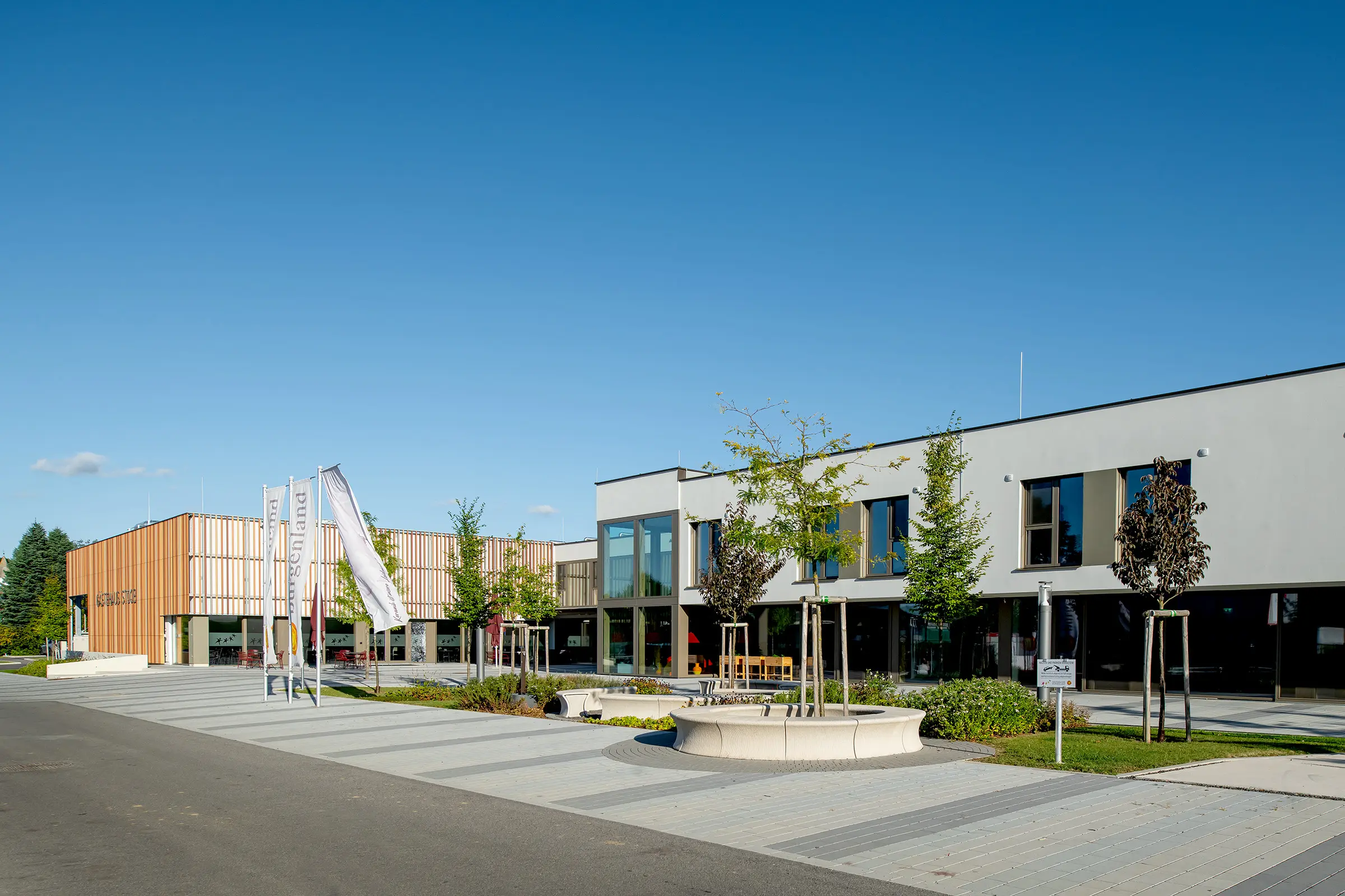 Gästehaus Stoob, Internationale Keramikfachschule, StoTherm Wood