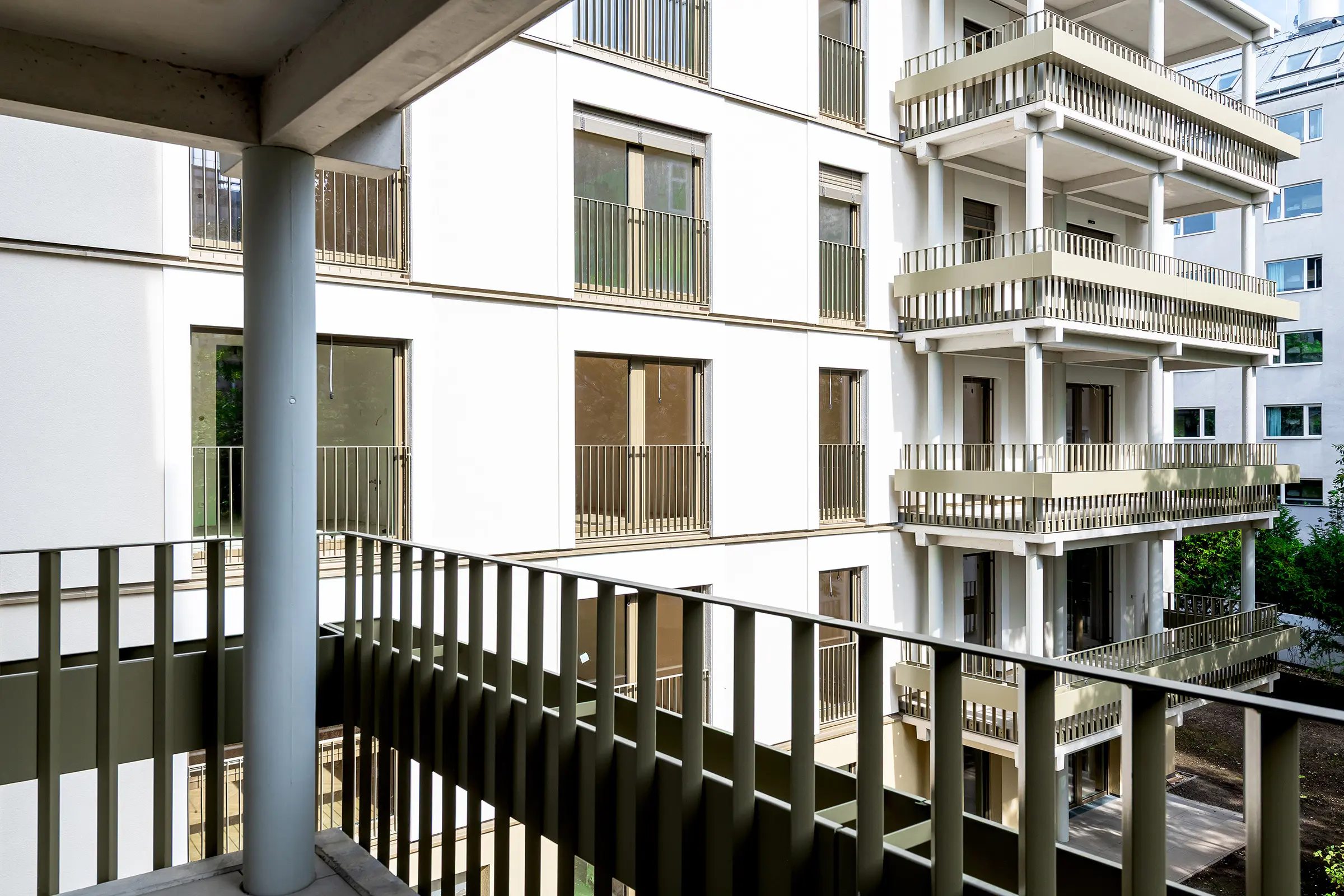 LeopoldQuartier Living, Wien, Holz-Hybrid Bauweise, StoVentec R