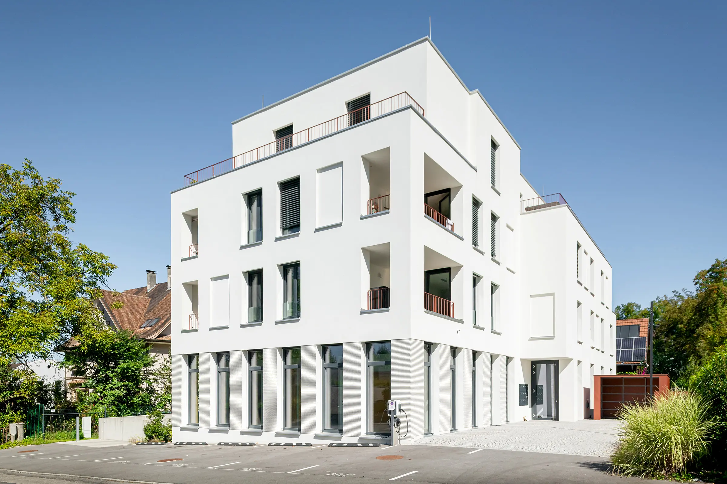 Maximilian, Hohenems, StoTherm Vario, StoSignature Exterior Linear 30