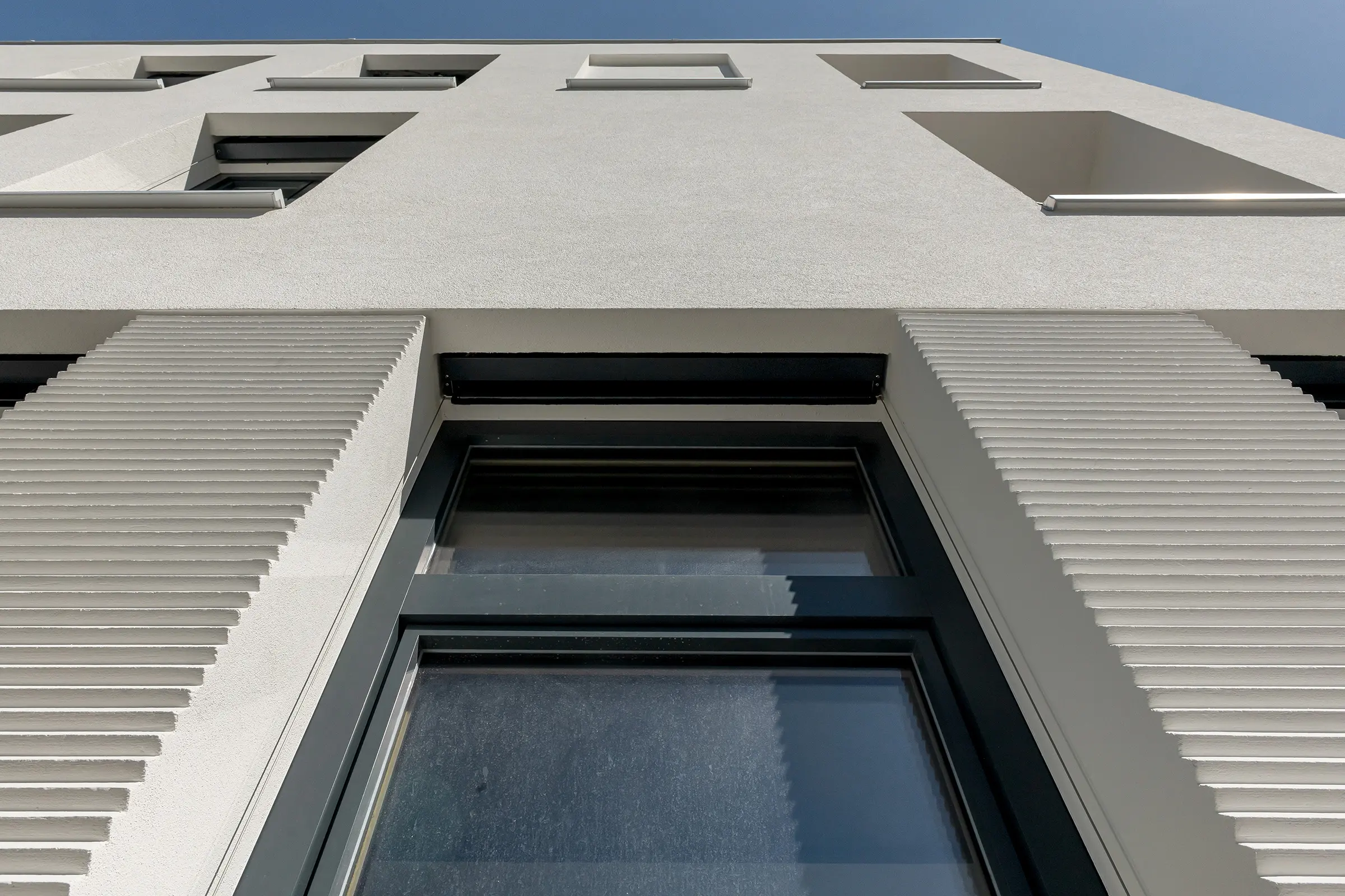 Maximilian, Hohenems, StoTherm Vario, StoSignature Exterior Linear 30