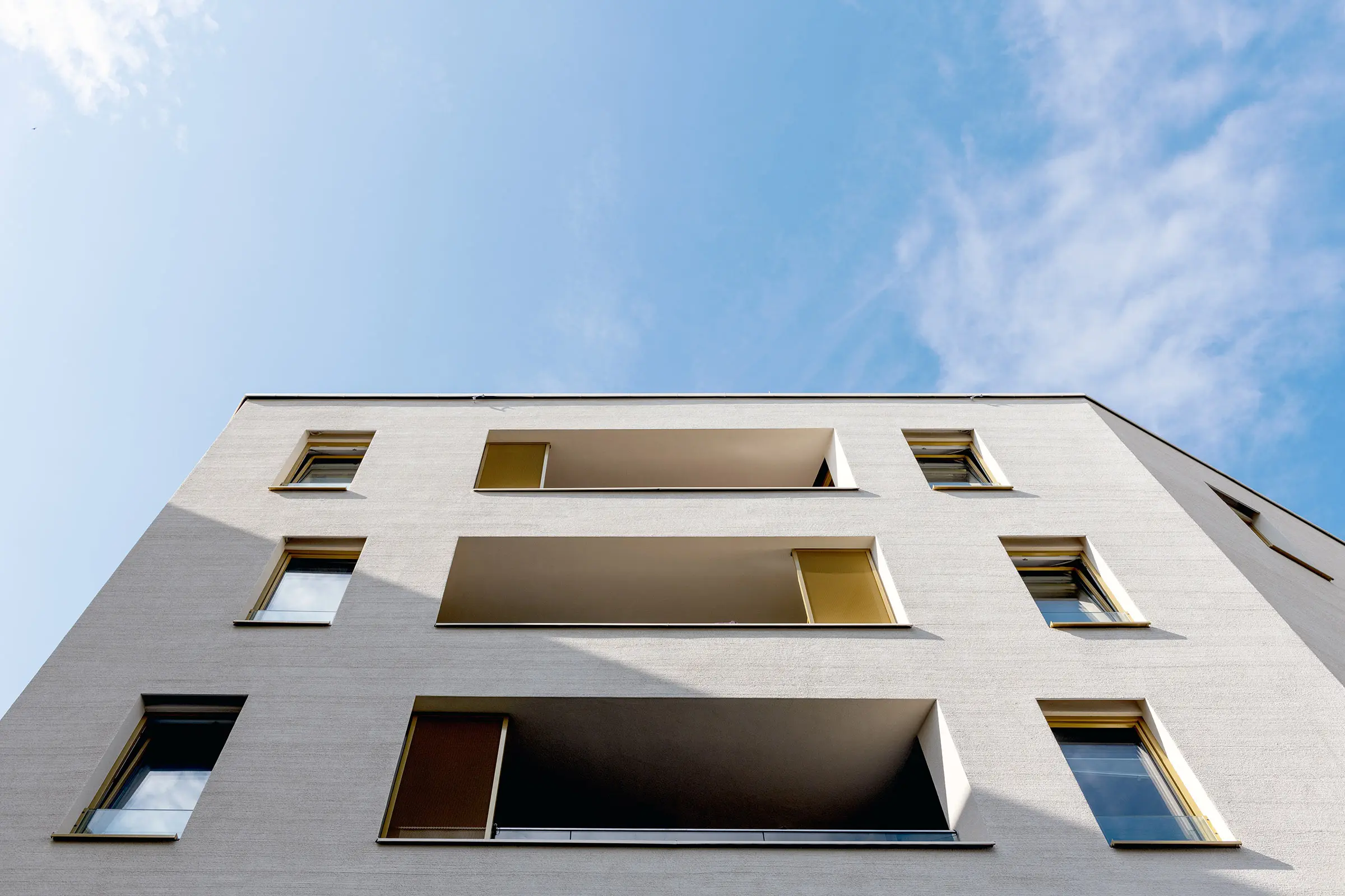 Stadtcarrè Wilten, Innsbruck, StoSignature kreative Putzfassade,  StoBrick Klinkerfassade