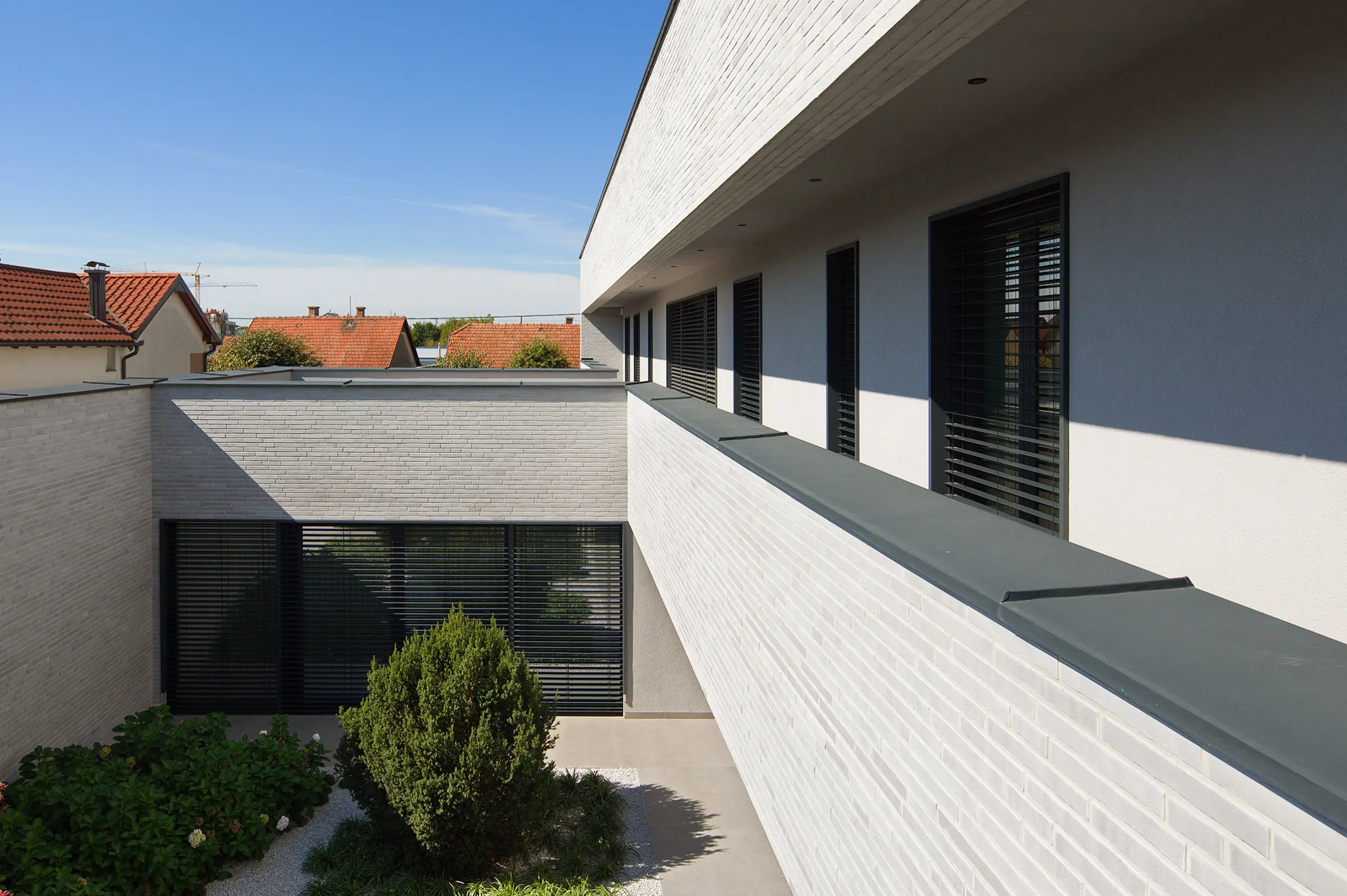 Villa Čakovec, Zagreb, Kroatien, StoBrick, gedämmte Klinkerfassade