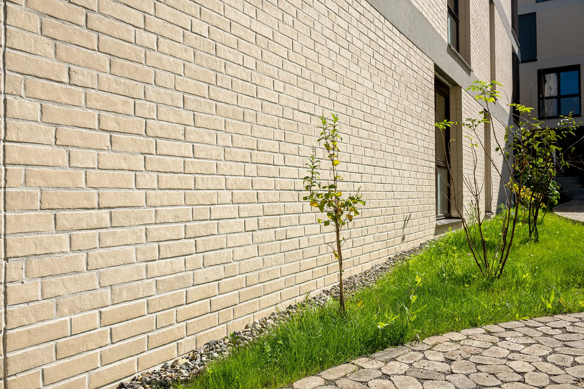 Wohnanlage am Emsbach, Hohenems, AT, StoBrick Klinkerfassade