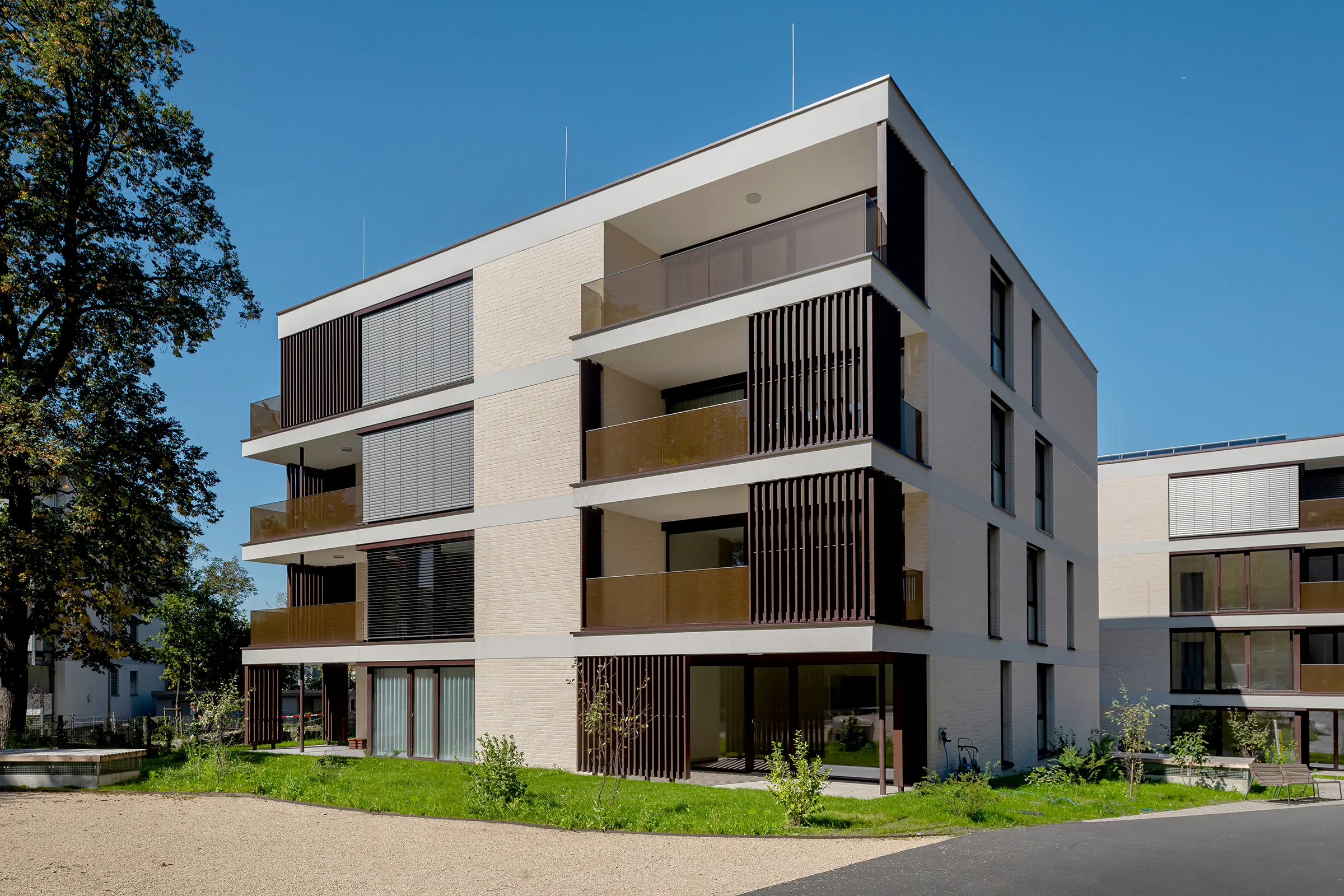 Wohnanlage am Emsbach, Hohenems, AT, StoBrick Klinkerfassade