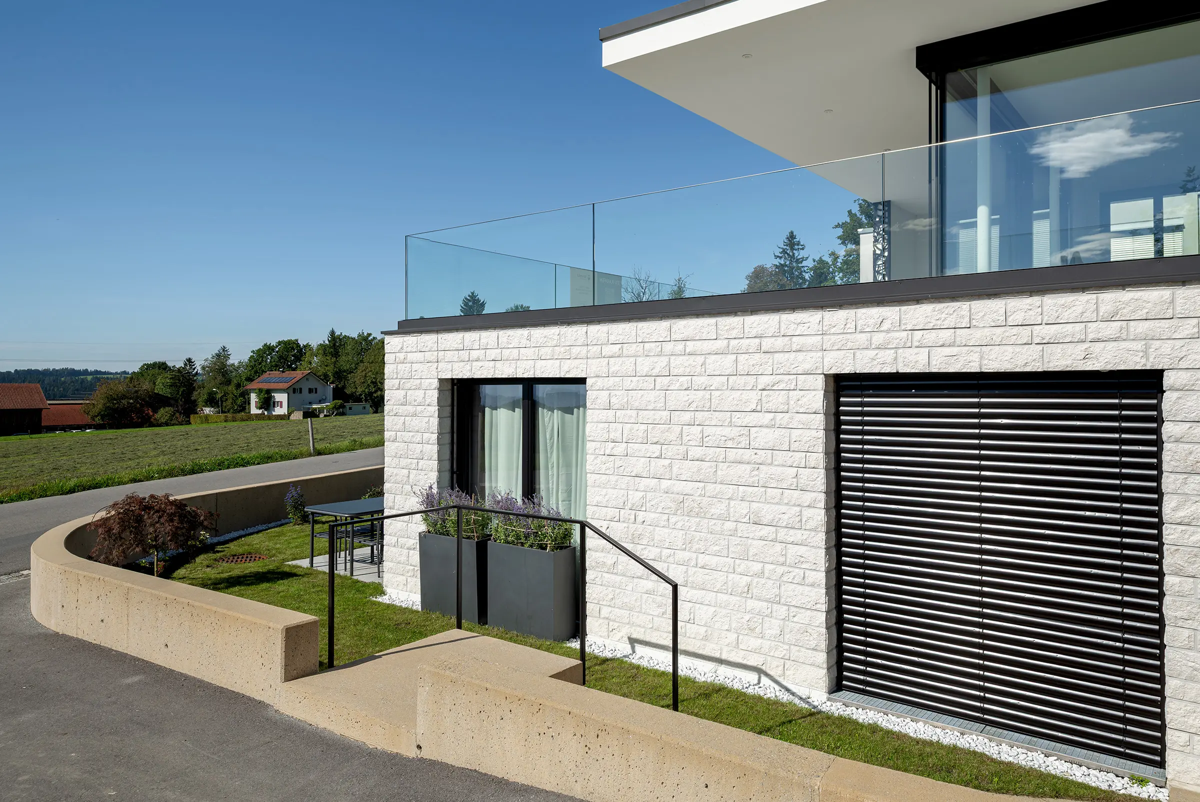 Wohnanlage am Giggelstein, Hörbranz, StoStone Natursteinriemchen San Pietro