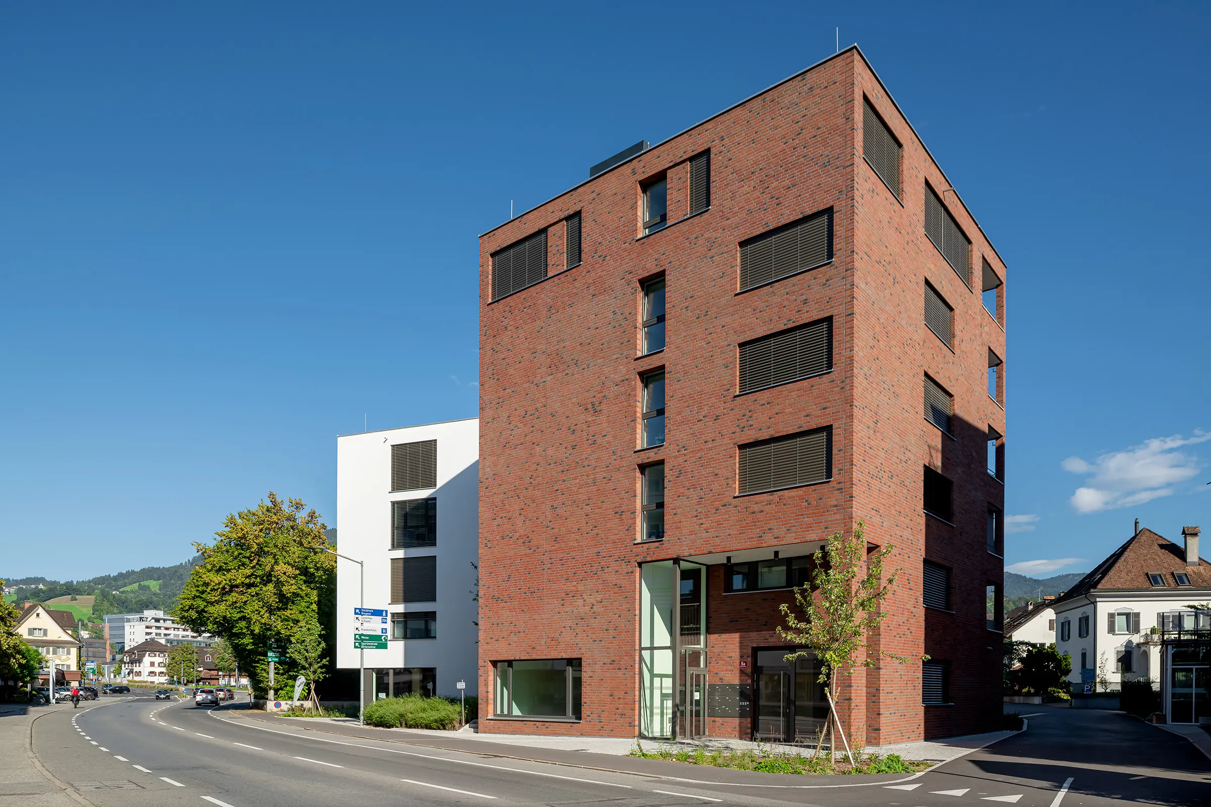 Wohnanlage Lengauer, Dornbirn, StoBrick Klinkerfassade
