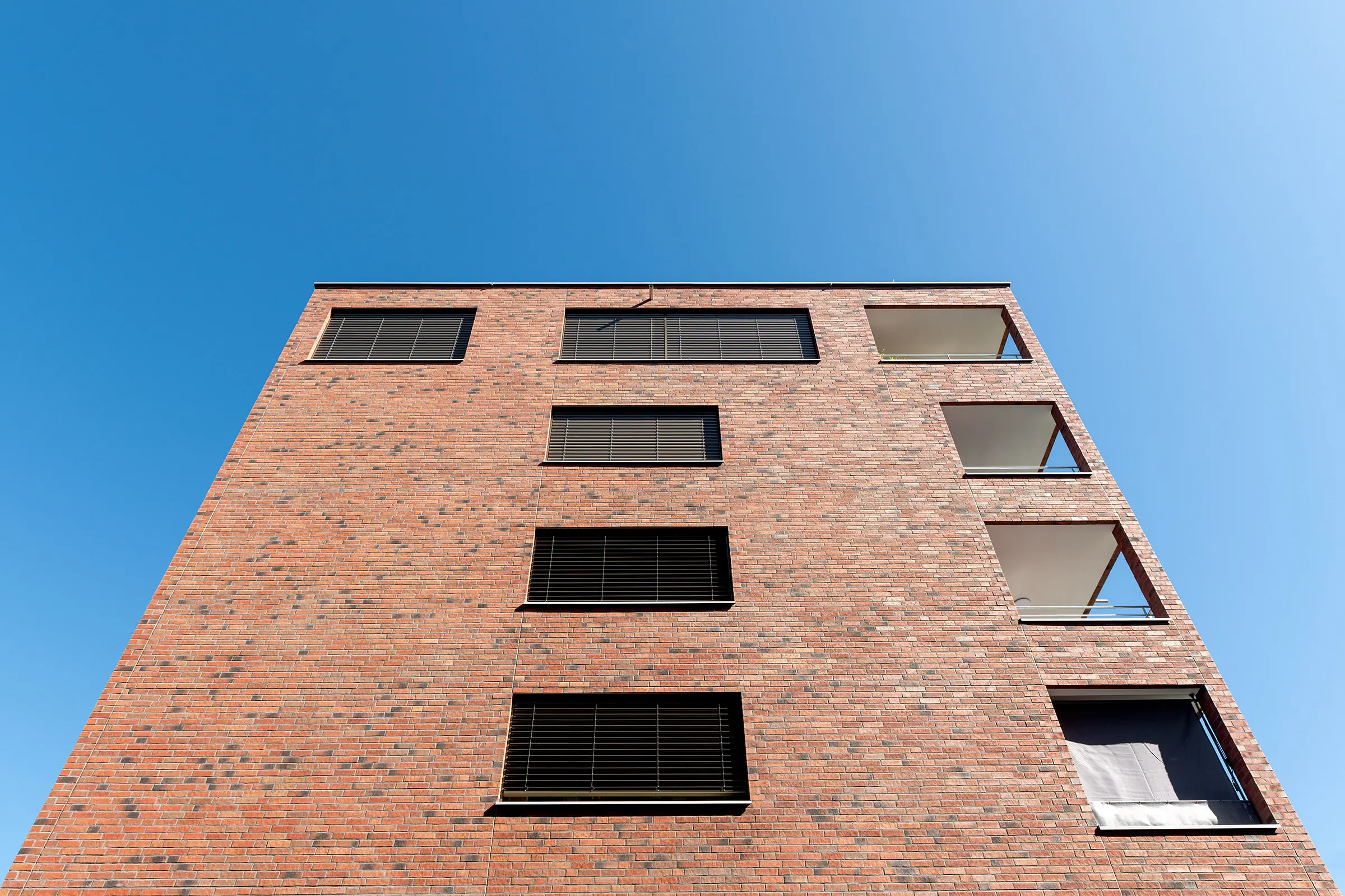 Wohnanlage Lengauer, Dornbirn, StoBrick Klinkerfassade