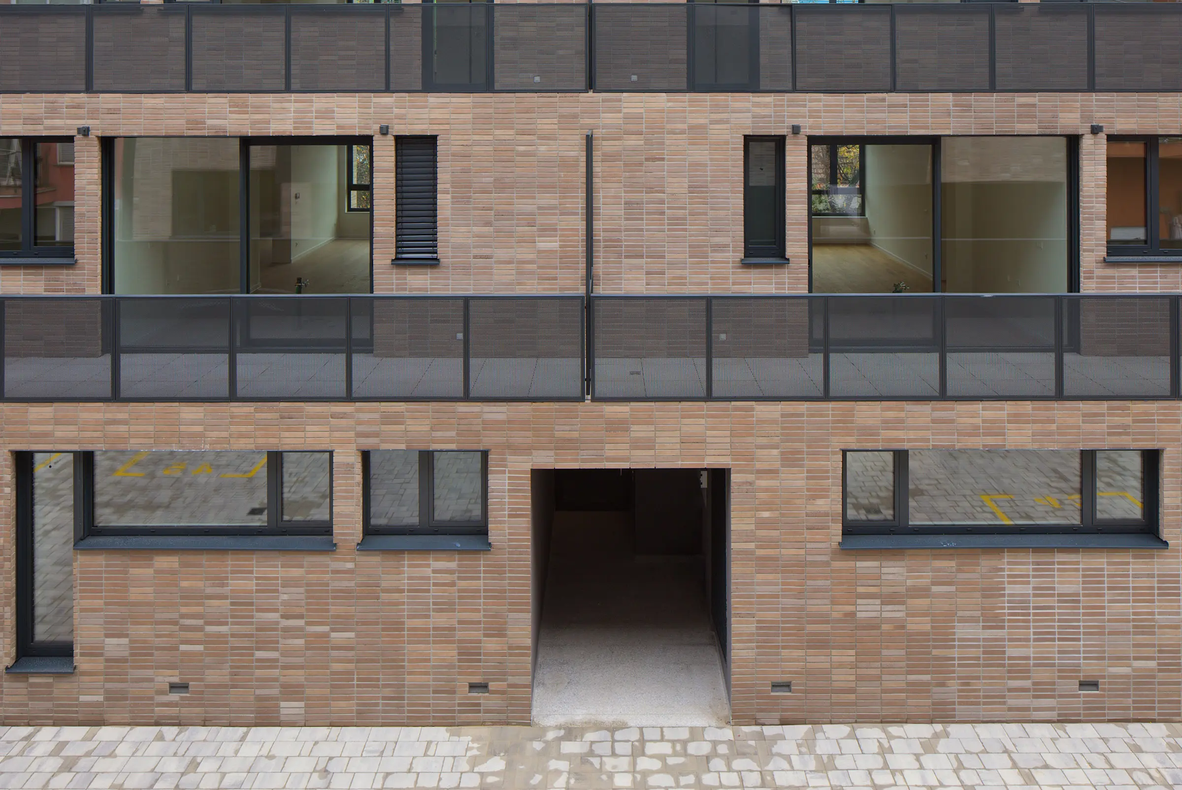 Wohnanlage Trakošćanska, Zagreb, Kroatien, StoBrick Klinkerfassade