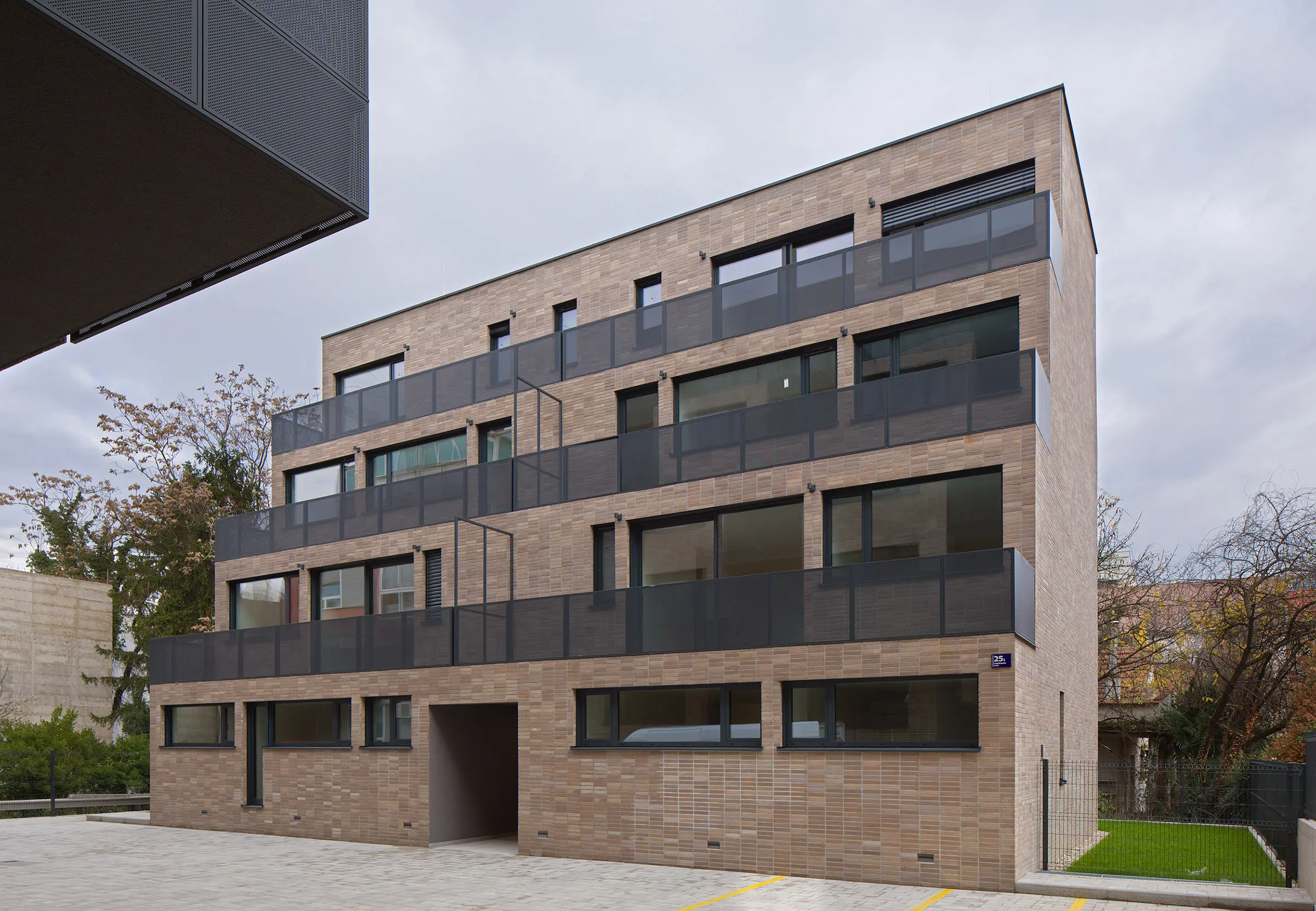 Wohnanlage Trakošćanska, Zagreb, Kroatien, StoBrick Klinkerfassade