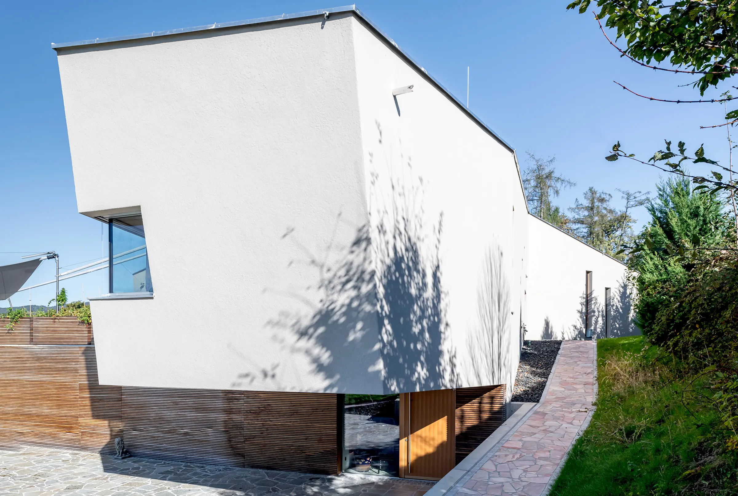 Wohnhaus D., Graz, StoTherm Mineral, StoSturzelemente, StoPox BB OS, StoColor Sil In