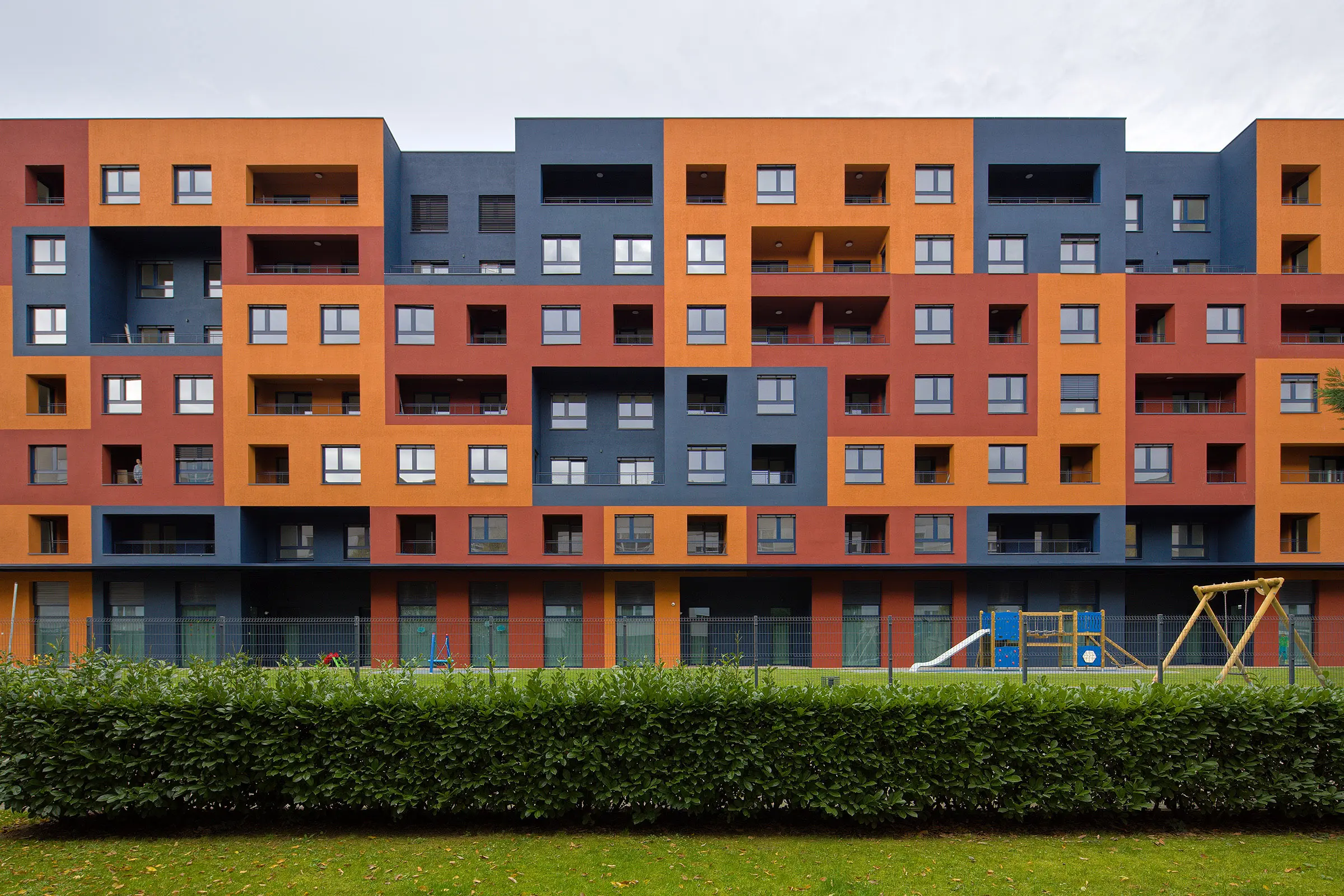 Wohnanlage Baruna Filipovića, Zagreb, StoColor Dryonic® S, X-black Technologie