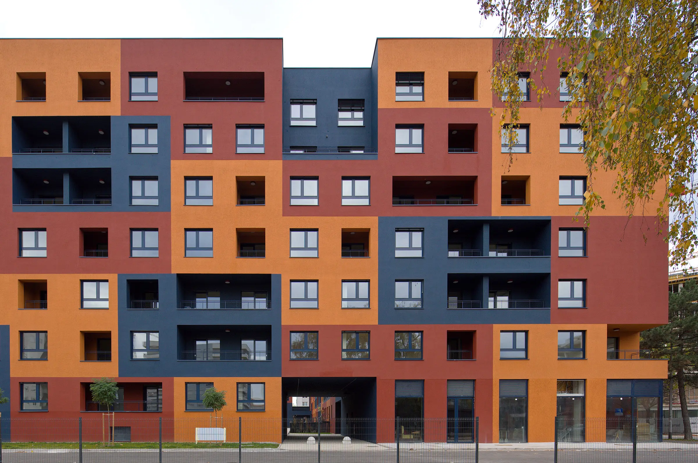 Wohnanlage Baruna Filipovića, Zagreb, StoColor Dryonic® S, X-black Technologie