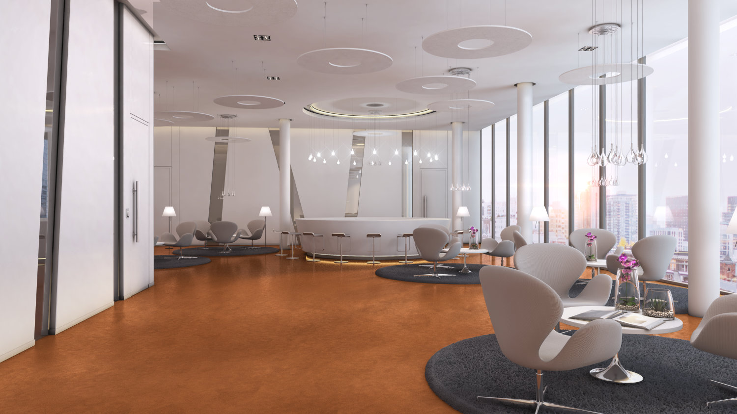 StoCryl Sichtestrich Versiegelung im Wohnraum