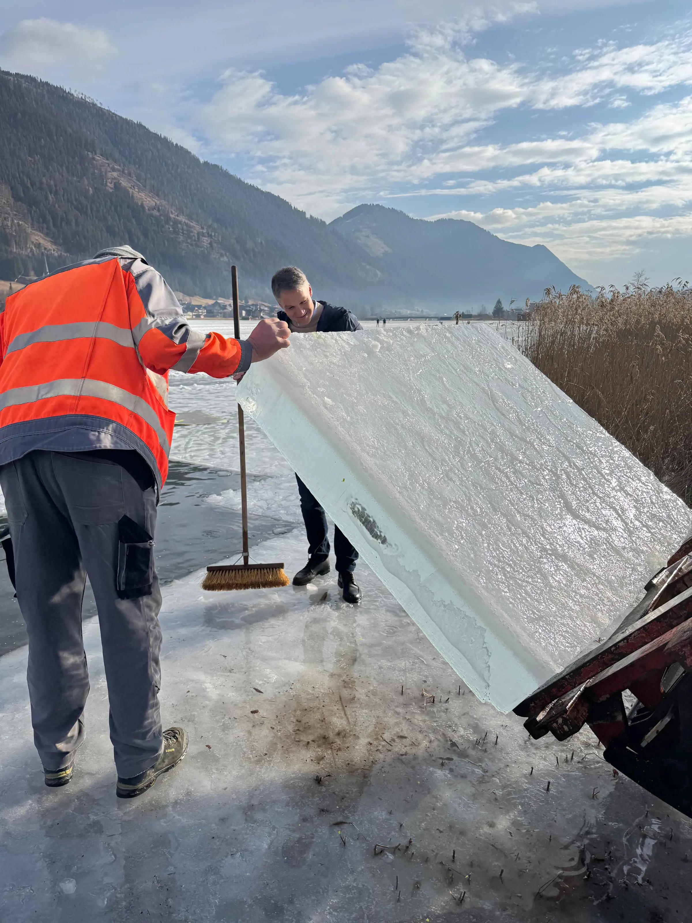 Die Sto Eisblock-Challenge