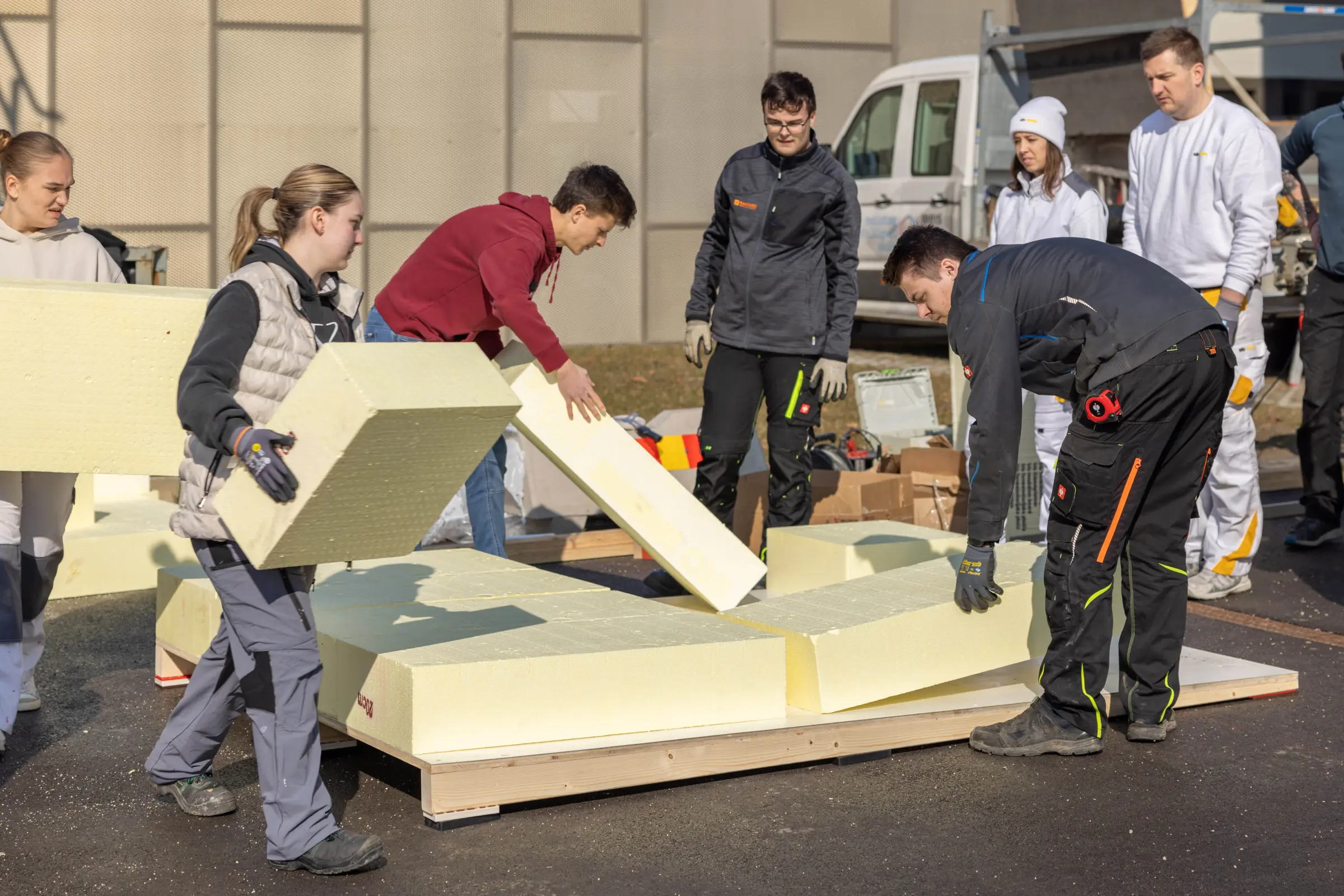 Die Sto Eisblock-Challenge