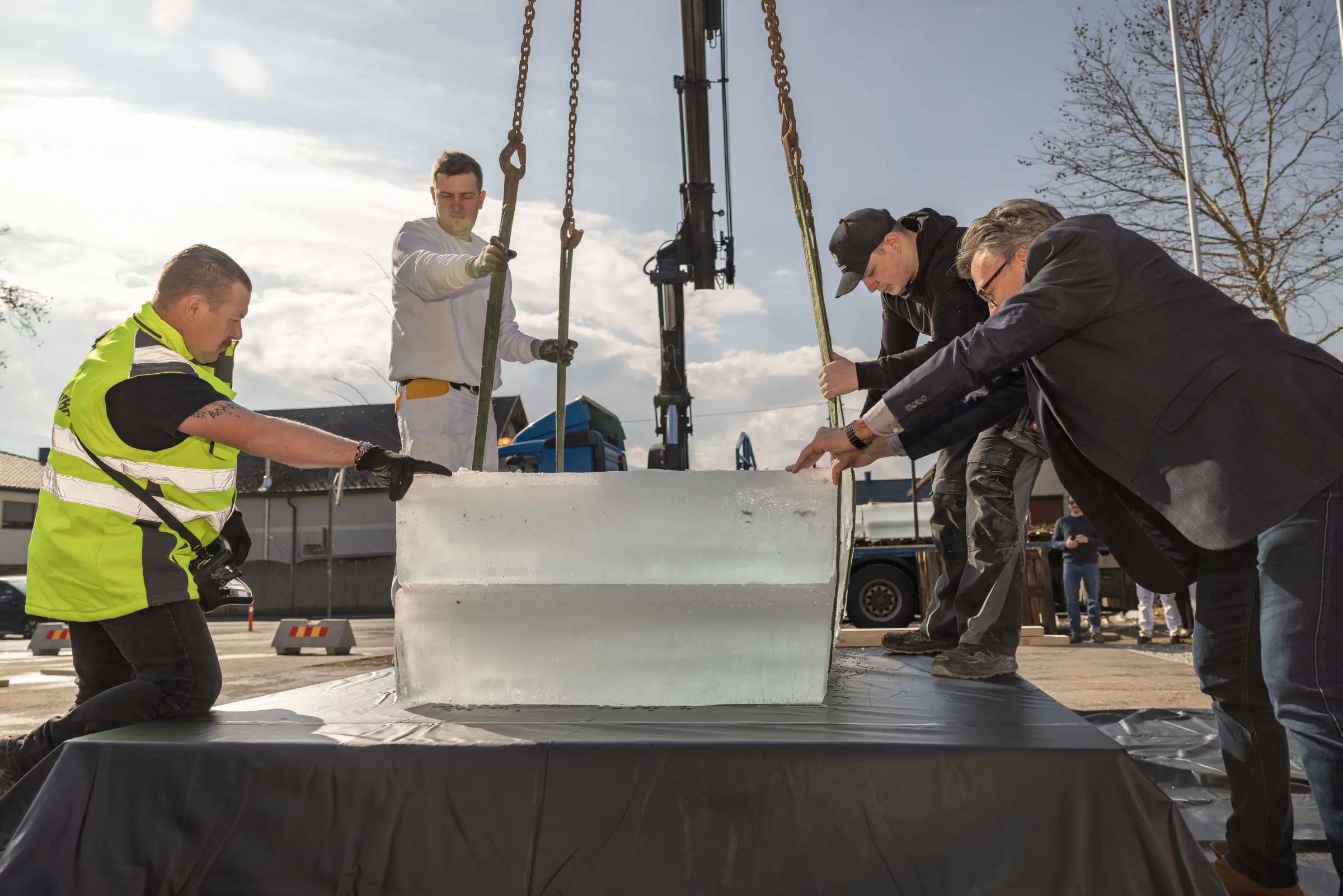 Die Sto Eisblock-Challenge