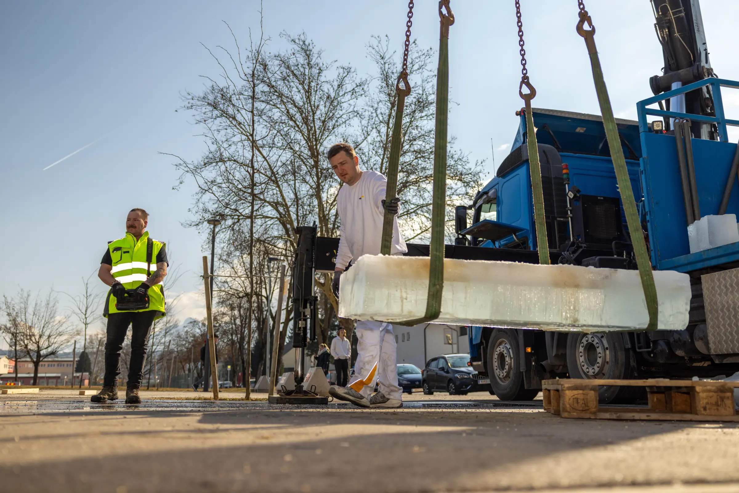 Die Sto Eisblock-Challenge