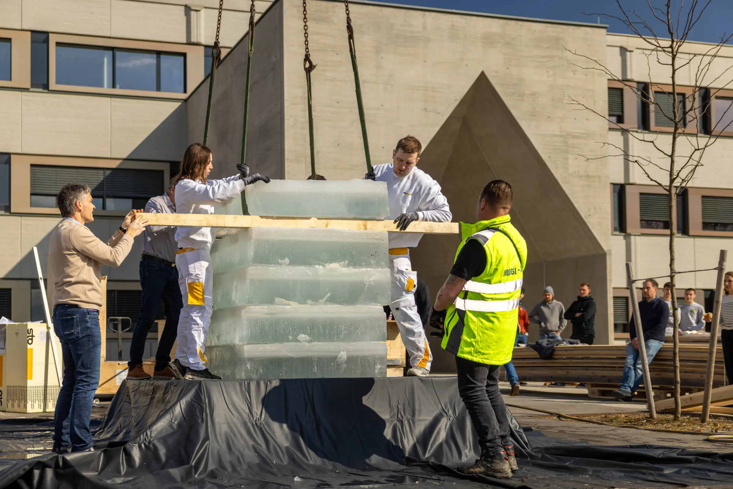 Die Sto Eisblock-Challenge