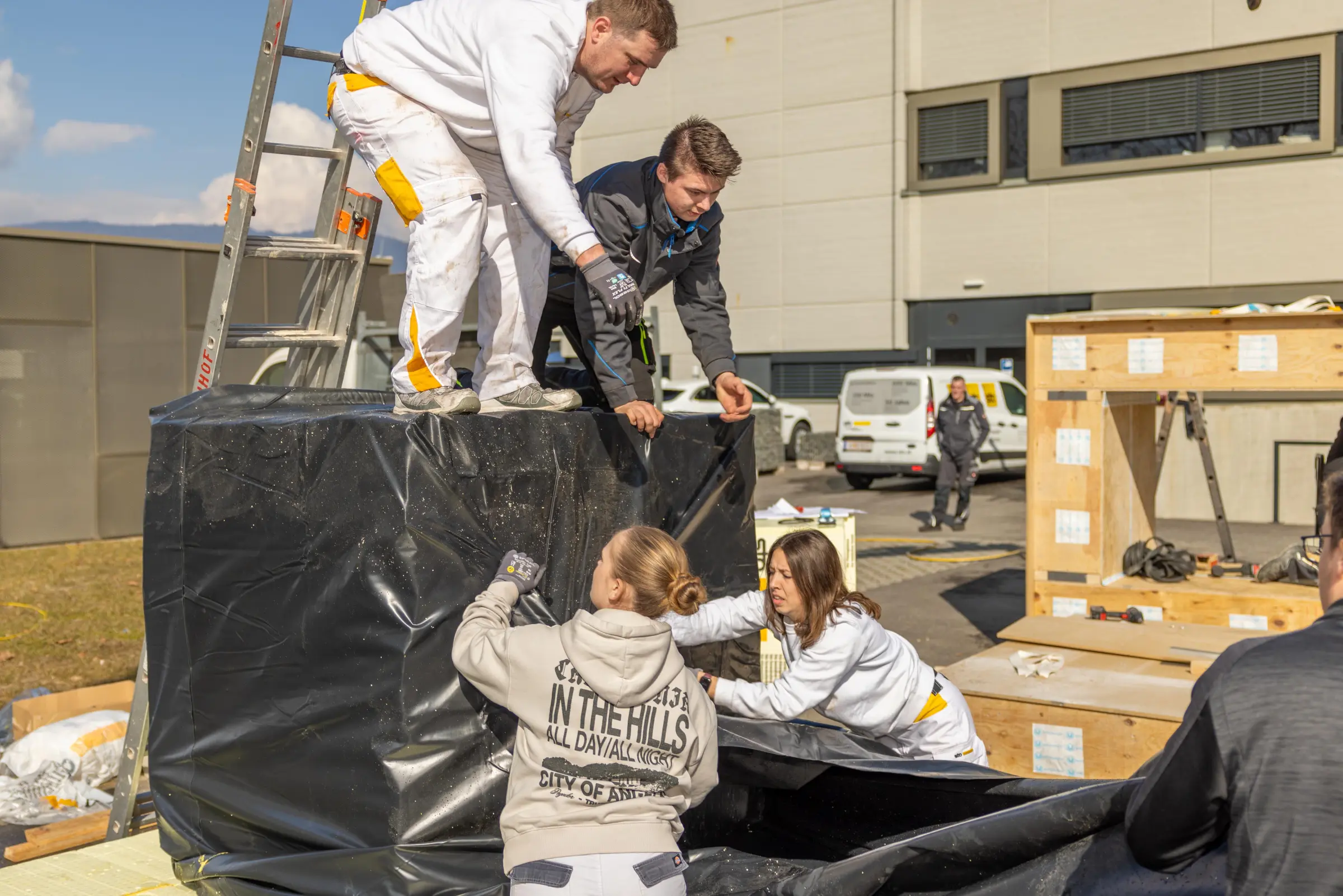 Die Sto Eisblock-Challenge