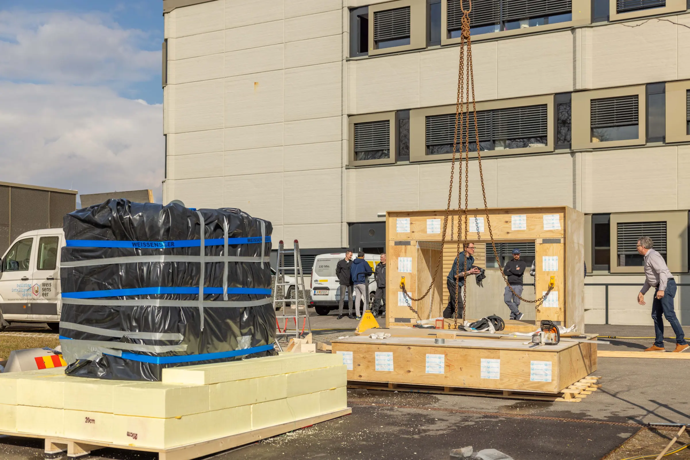 Die Sto Eisblock-Challenge