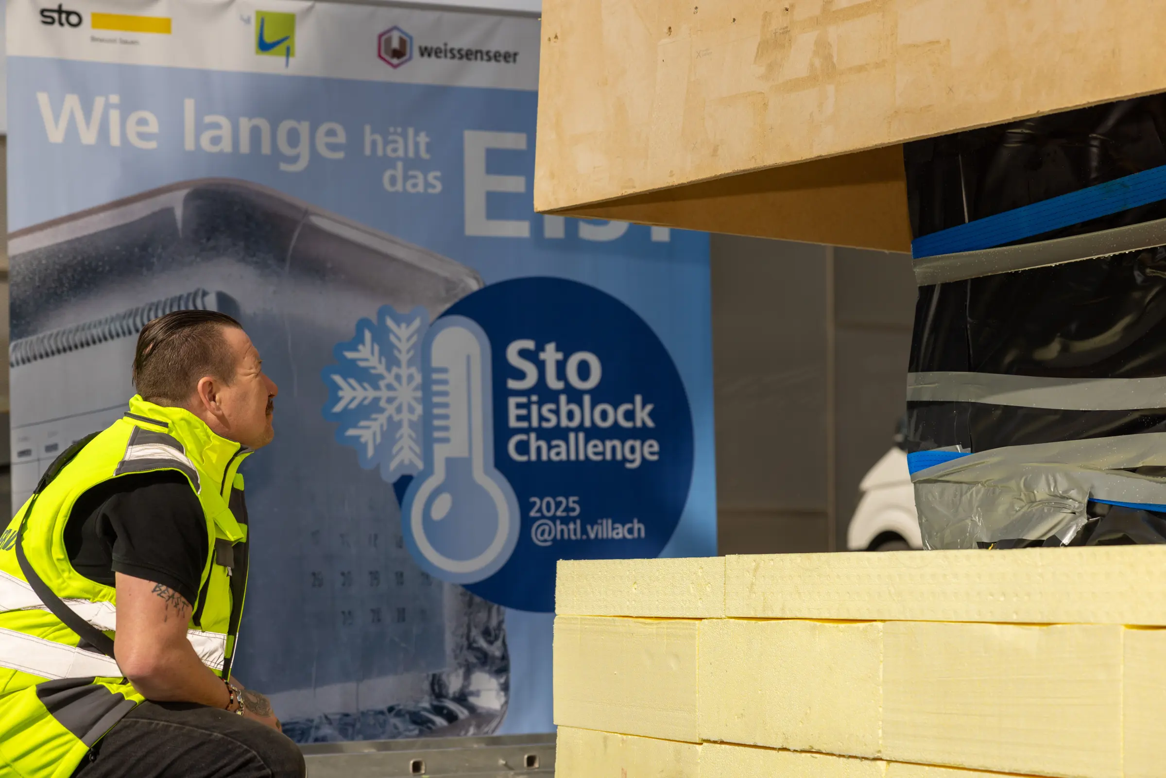 Die Sto Eisblock-Challenge