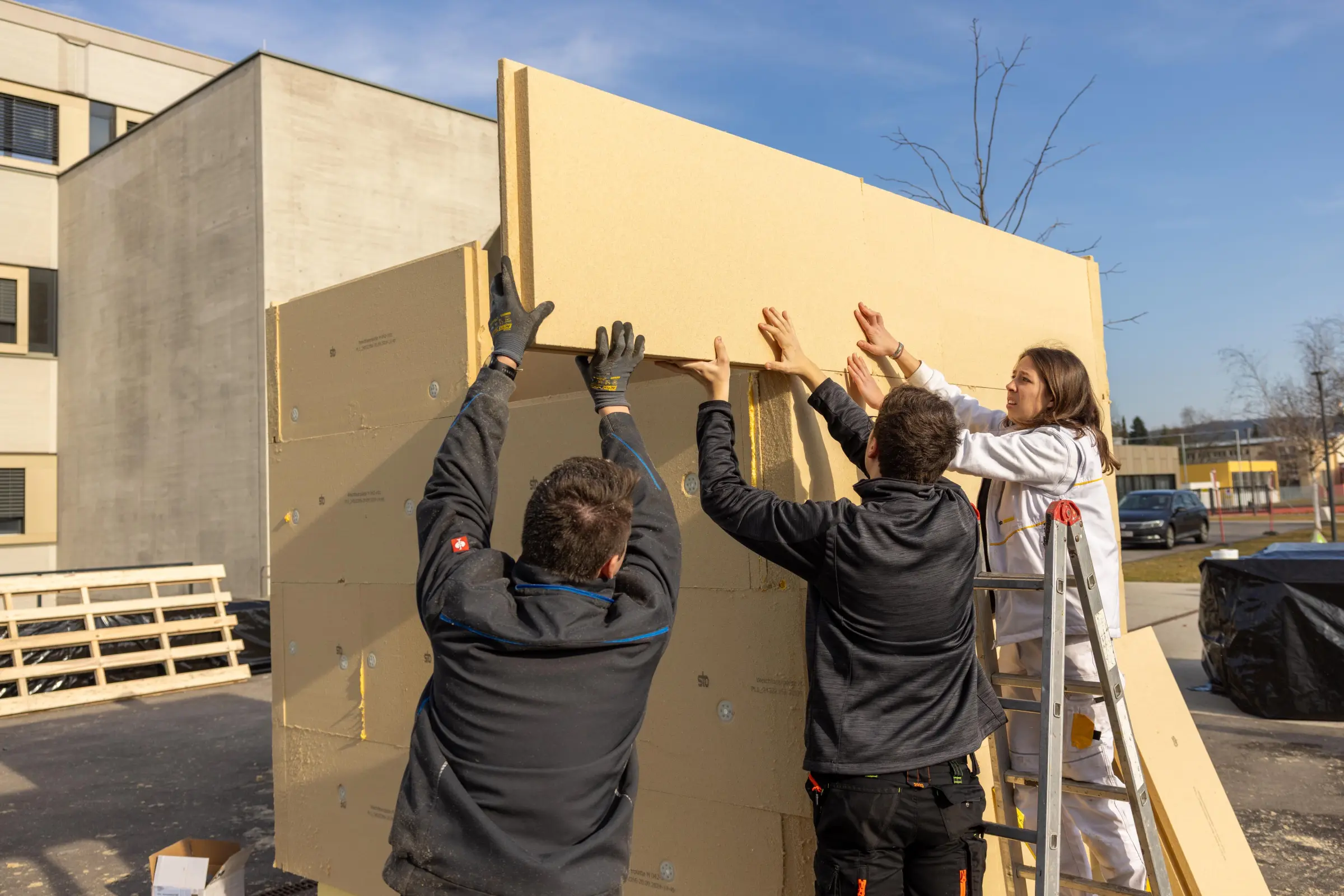 Die Sto Eisblock-Challenge