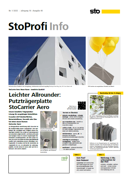 Sto Fachhandwerkerinfos