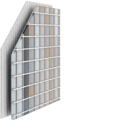 Bekleidungssystem StoGlass Mosaic